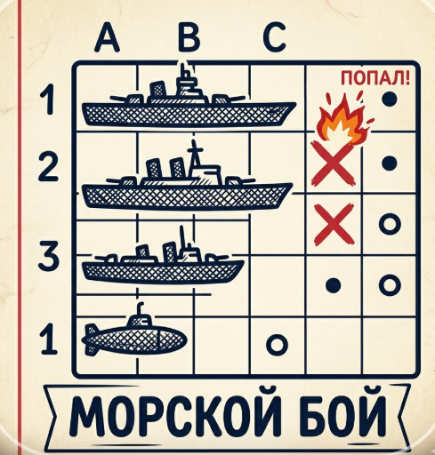 Морской бой из детства