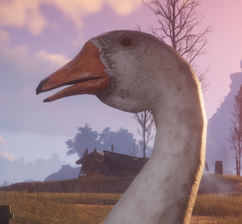 Голодный гусь