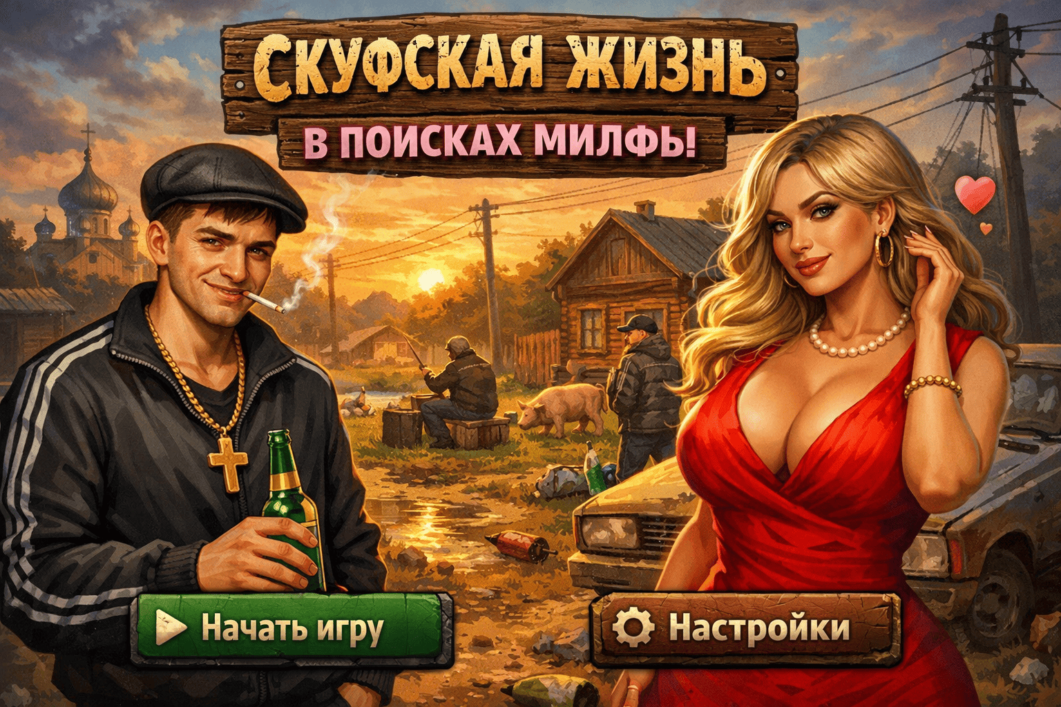 Скуфская жизнь, в поисках милфы