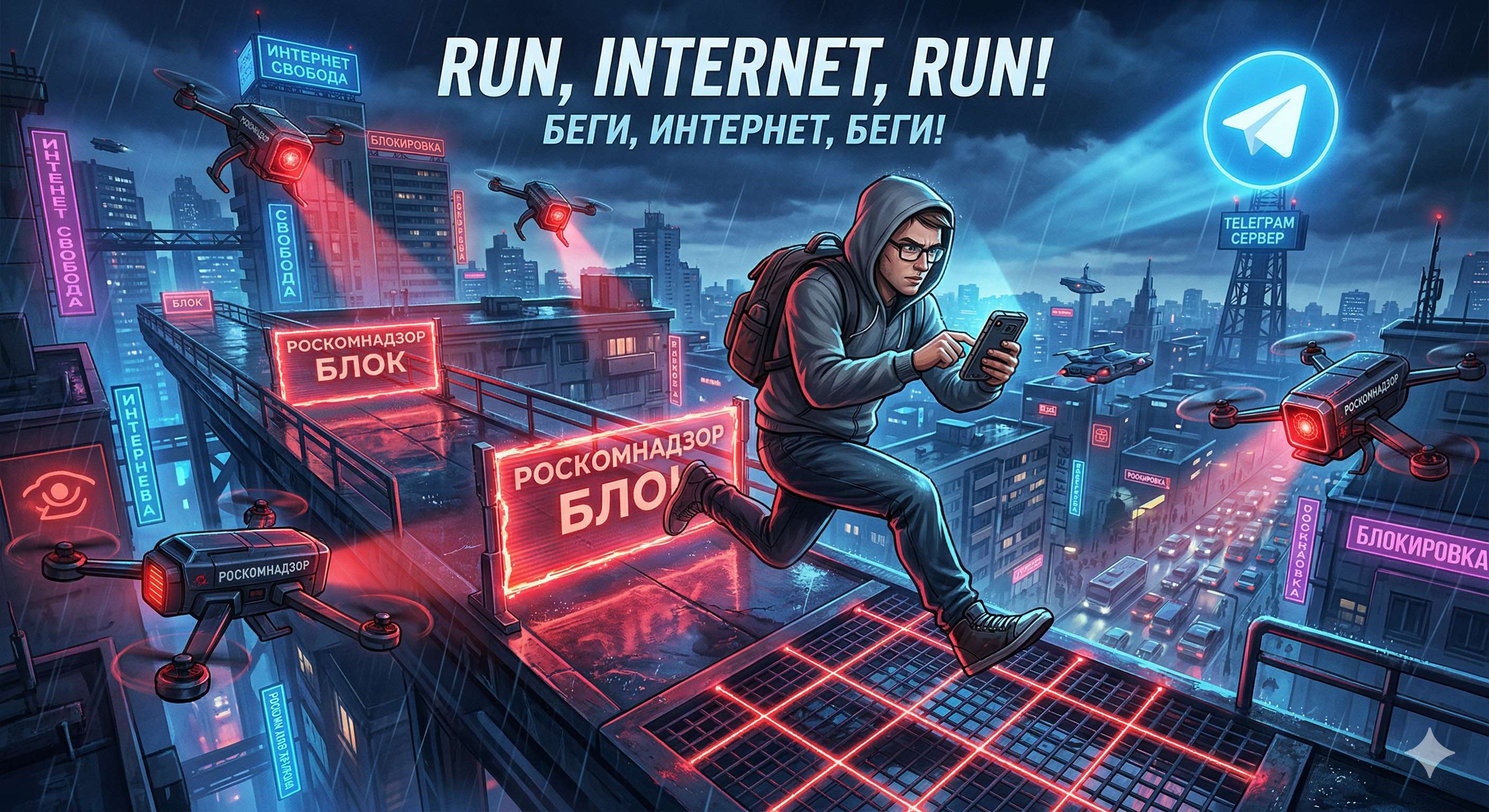 Run, Internet, Run!
